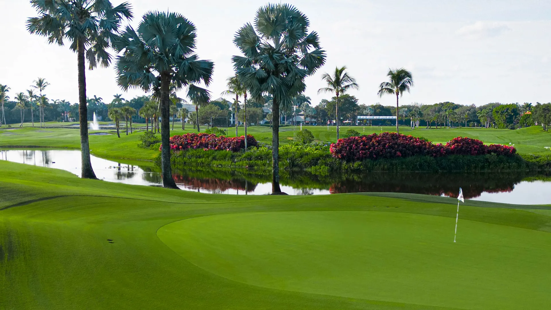 Boca Grove luxury gated community championship golf course in Boca Raton, Florida