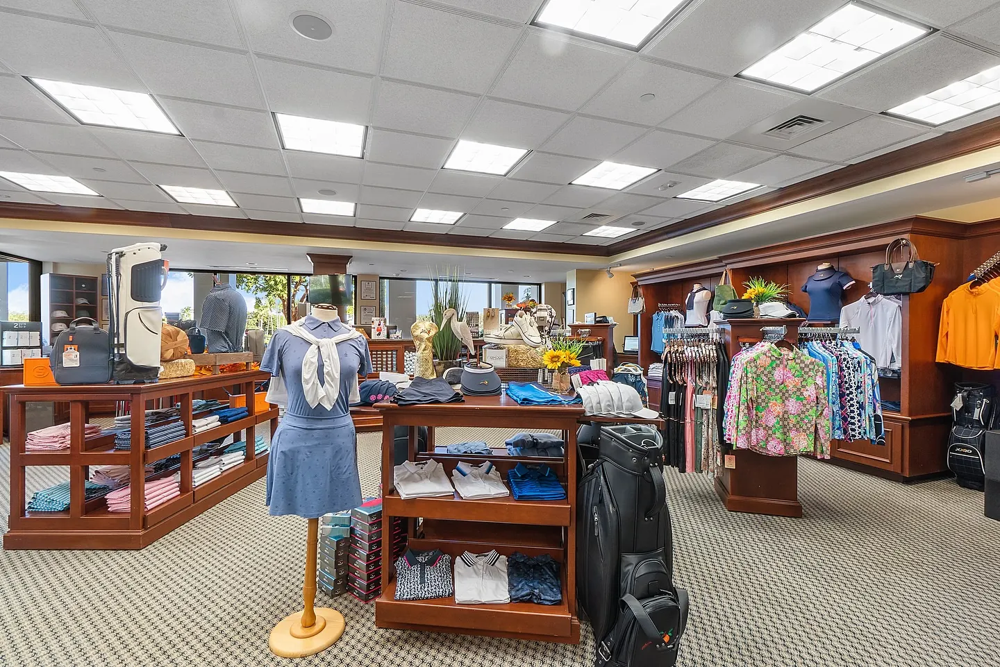 Boca Grove tennis pro shop interior